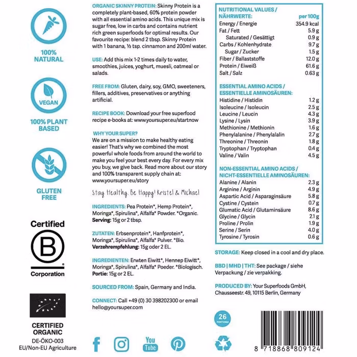 Skinny Protein - Your Superfoods