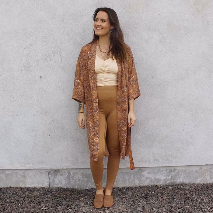 Kimono Magnolia long Nr 220 - Sissel Edelbo