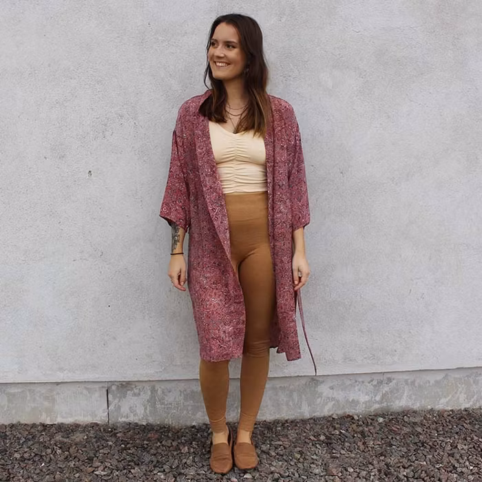 Kimono Magnolia long Nr 219 - Sissel Edelbo