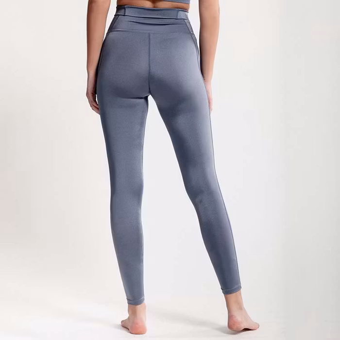 Yogaleggings Eden Blue Shine - DOM