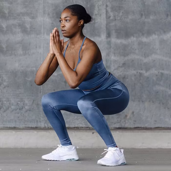 Yogaleggings Eden Blue Shine - DOM