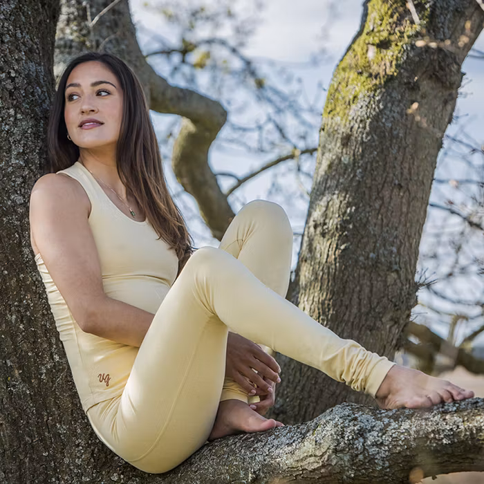 Yogaleggings Gaia Honeysuckle - Urban Goddess