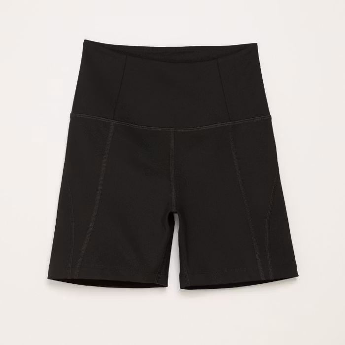 Yogashorts Run High Rise Black - Girlfriend Collective
