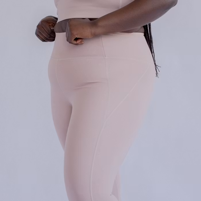 Yogaleggings High Rise 7/8 Quartz - Girlfriend Collective