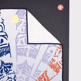 Yogahandduk Yogitoes Chakra Print Blue - Manduka Yogahandduk Yogitoes Chakra Print Blue - Manduka