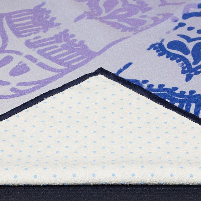Yogahandduk Yogitoes Chakra Print Blue - Manduka
