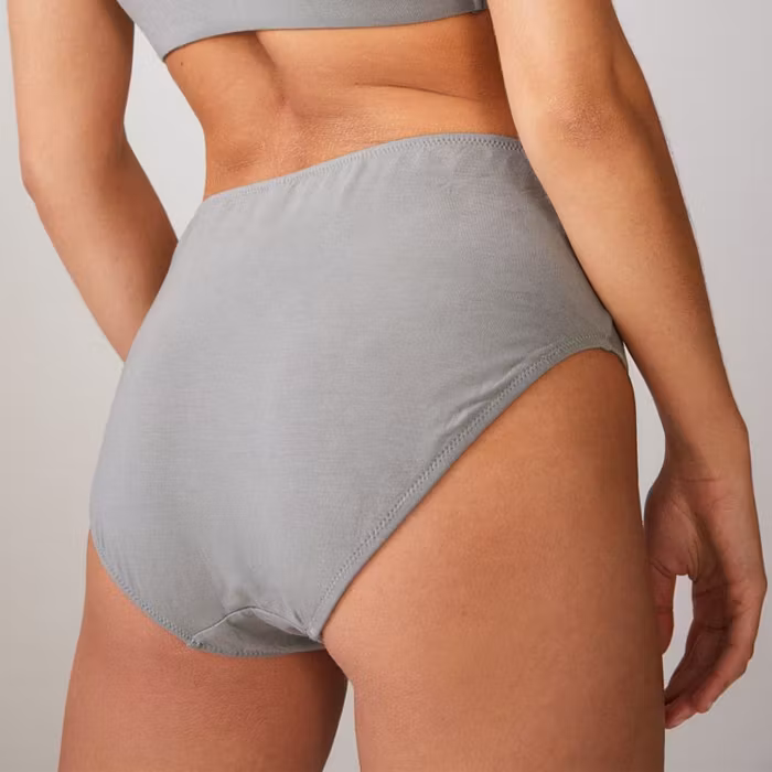 Bikinitrosa Briefs med hög midja Khaki - Movesgood