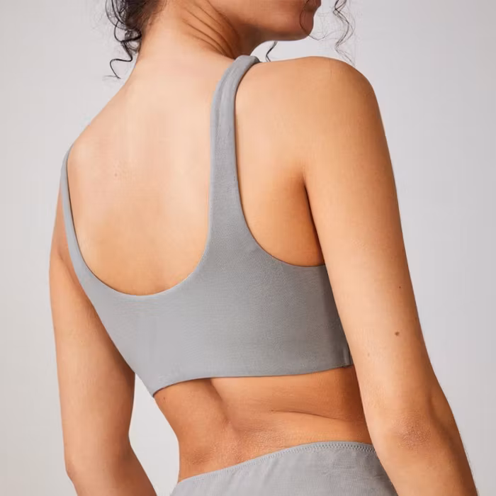 Bikinitopp Sporttopp Khaki - Movesgood