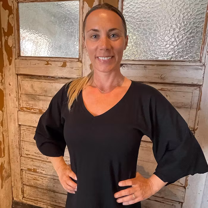 Ekologisk klänning/kaftan Peace black Limited Edition - Santa Ni