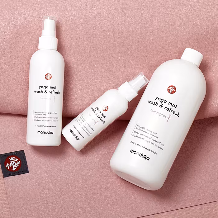 Yogamattrengöring Medium Mat Wash & Refresh Lemongrass - Manduka