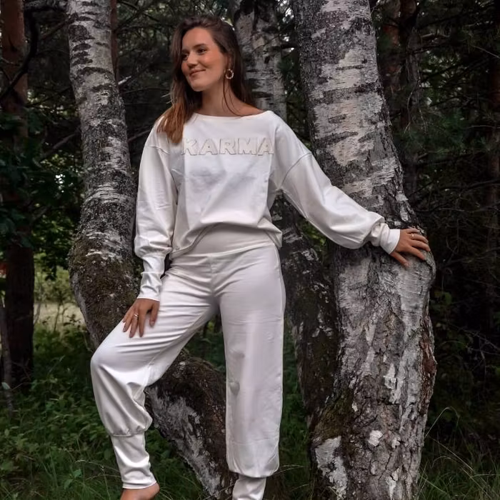 Tröja Sweater Puff "Karma" Ivory - Soul Factory