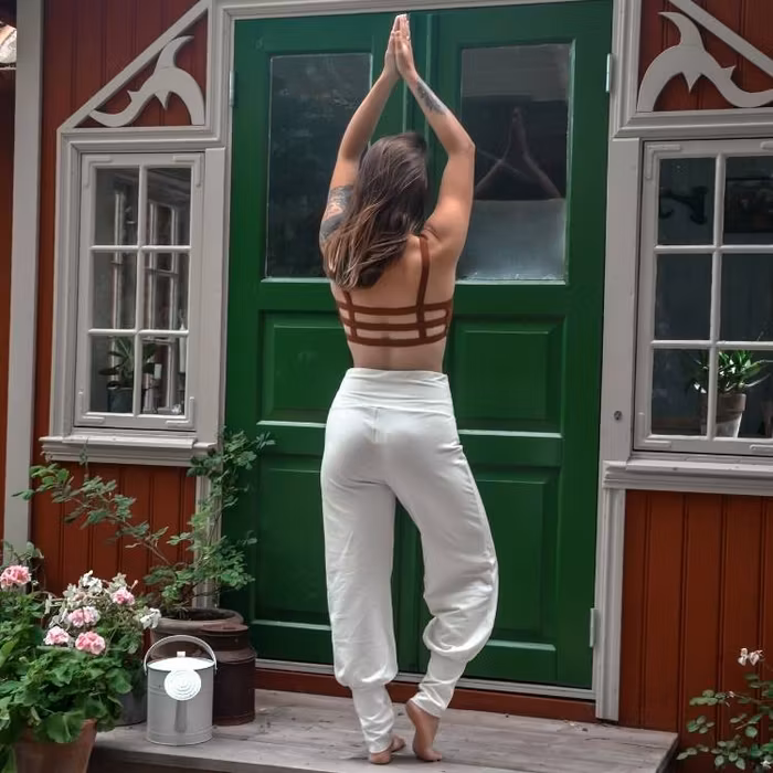 Byxor Aladin Pants Ivory - Soul Factory