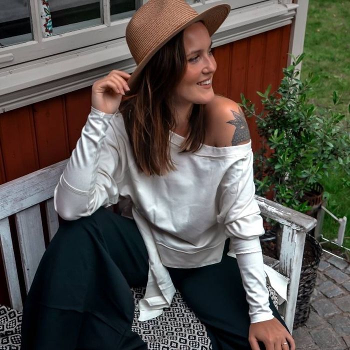 Tröja Sweater Knot Ivory - Soul Factory