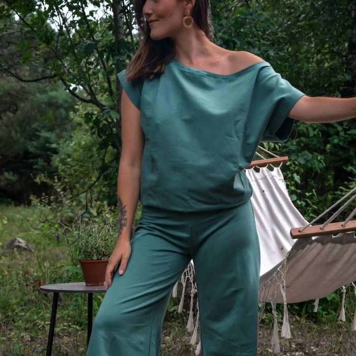 Jumpsuit Deluxe Balsam Green - Soul Factory