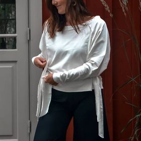 Tröja Sweater Knot Ivory - Soul Factory