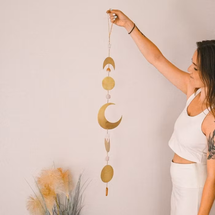 Vägg dekoration  Moon Phase Gold - Ariana Ost