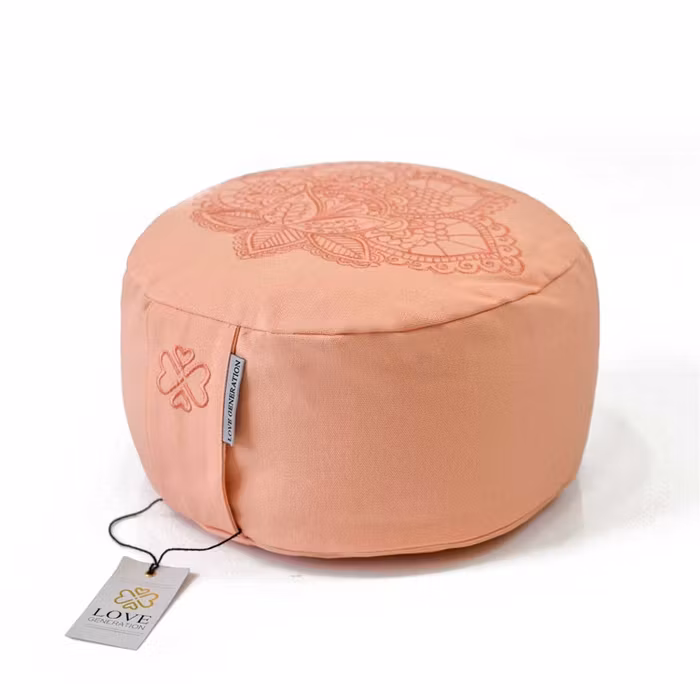 Meditationskudde Lotus Pretty Peach - Love Generation