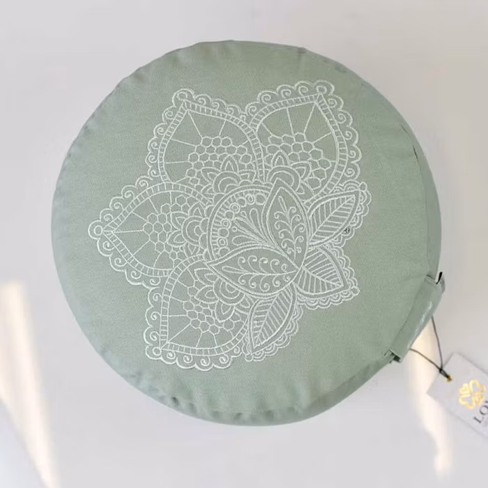 Meditationskudde Lotus Sage Green - Love Generation