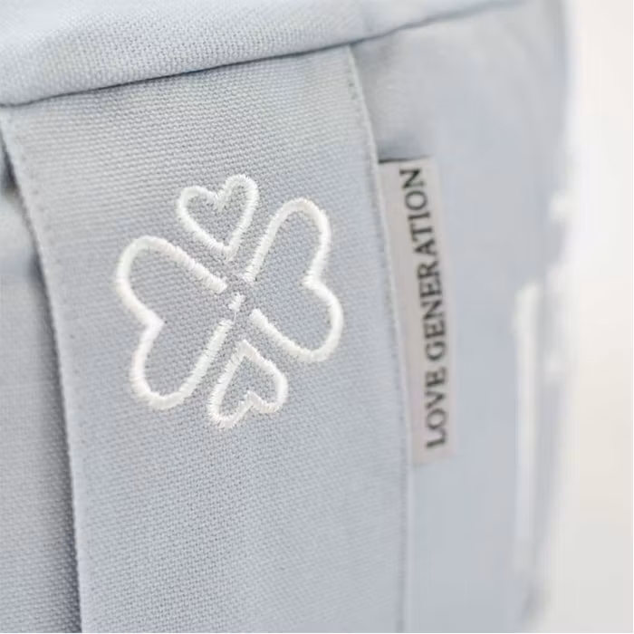 Meditationskudde Mantra Dolphin Grey - Love Generation