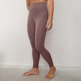 Yogaleggings FLOAT High Rise Long Fog - Girlfriend Collective