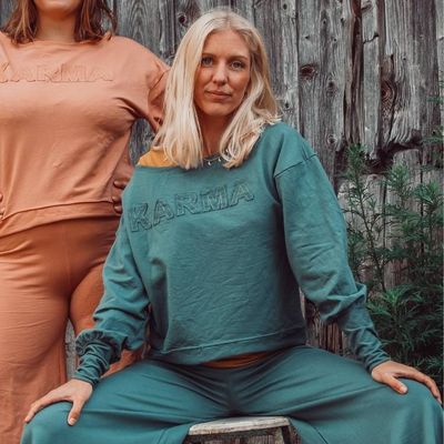 Tröja Sweater Puff "Karma" Balsam Green - Soul Factory