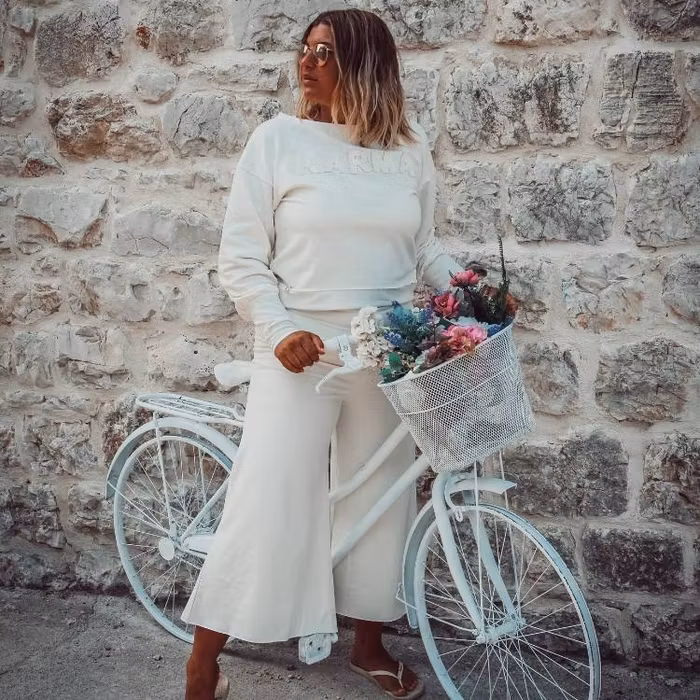 Tröja Sweater Puff "Karma" Ivory - Soul Factory