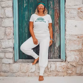 Byxor Aladin Pants Ivory - Soul Factory Byxor Aladin Pants Ivory - Soul Factory