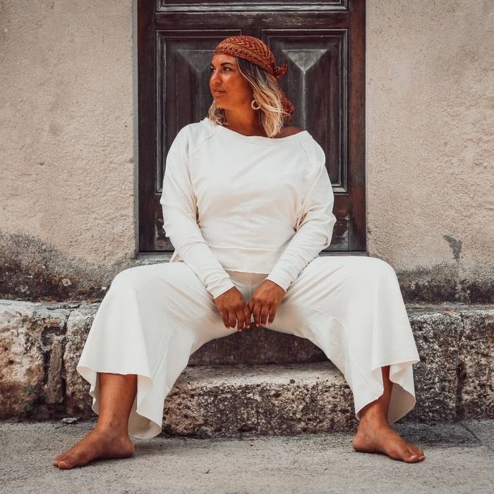 Tröja Sweater Knot Ivory - Soul Factory