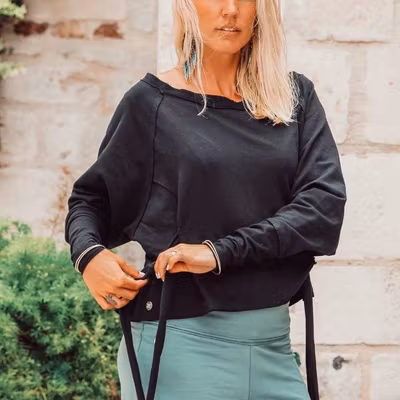 Tröja Sweater Knot Black - Soul Factory