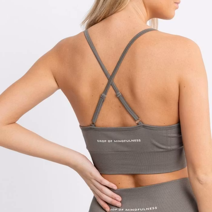 Sport-BH Yoga Seamless Trinity Khaki - DOM
