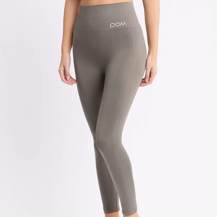 Yogaleggings Seamless CORA Khaki - DOM