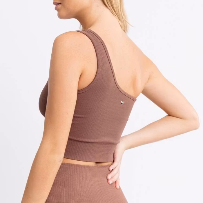 Sport-BH Yoga Seamless Rebecka Nutmeg - DOM