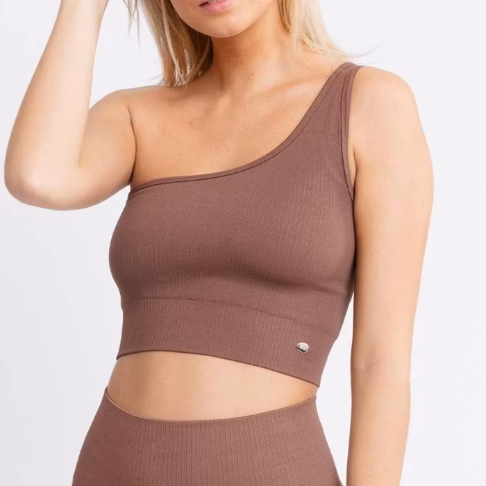 Sport-BH Yoga Seamless Rebecka Nutmeg - DOM