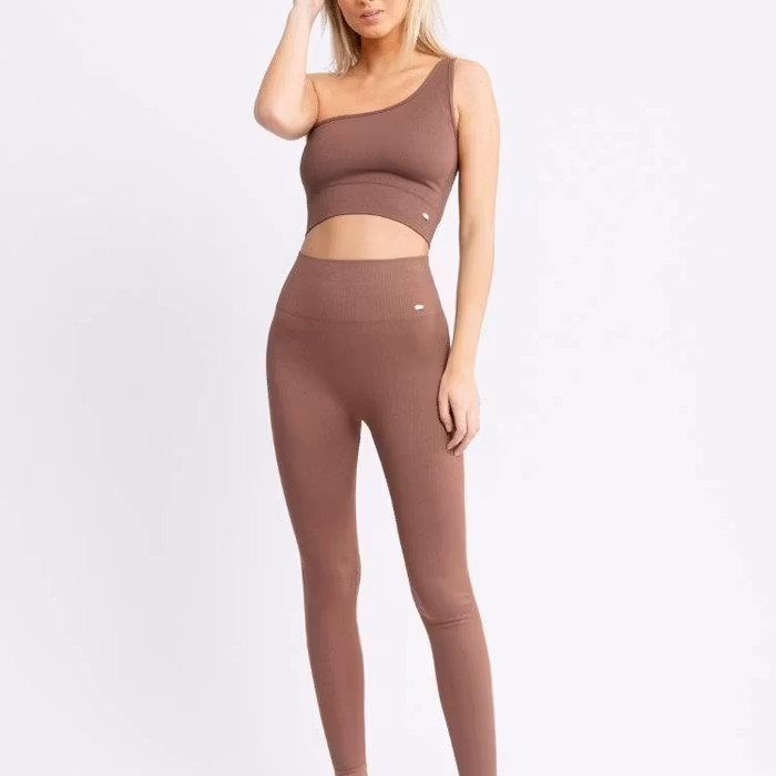 Yogaleggings Seamless Jeane Nutmeg - DOM