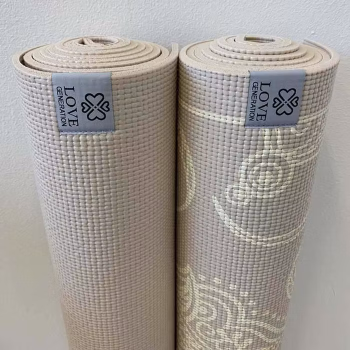 Yogamatta Fabulous Flowers Extra Thick 6mm - Love Generation