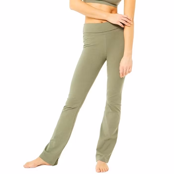Yogaleggings Classic Rolldown Thyme - Mandala