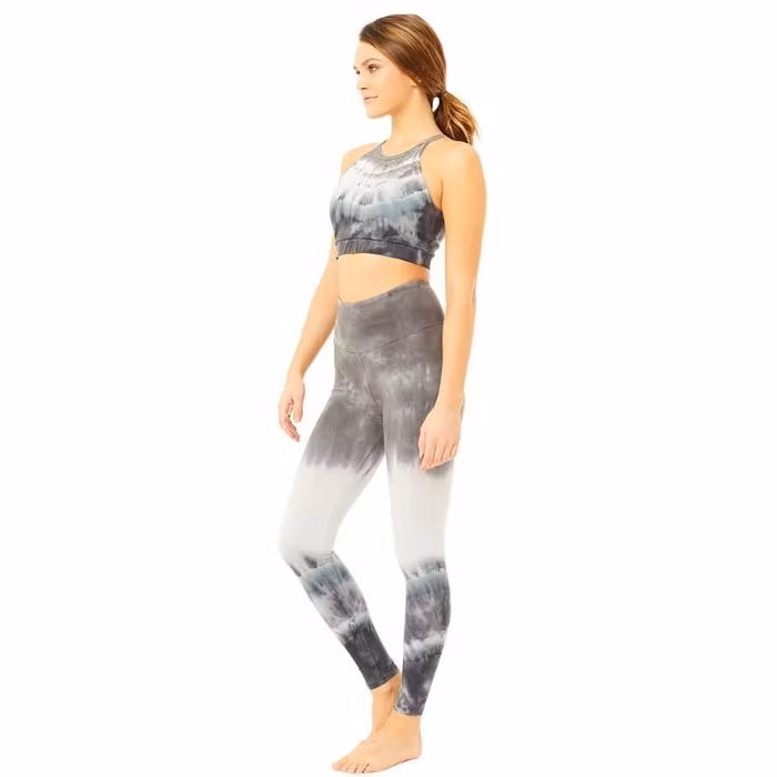Yoga-BH Batik Halterneck Grey - Mandala