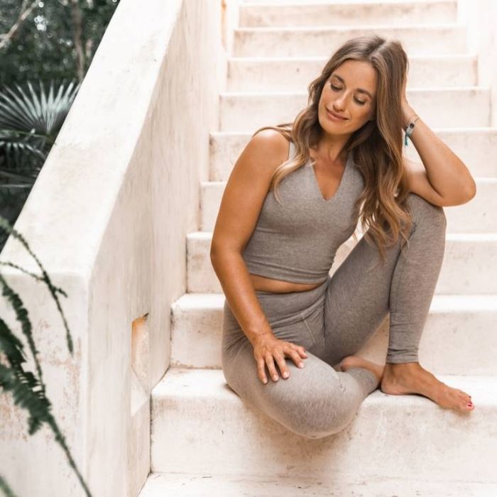 Yogaleggings High Rise Silver Lining - Mandala