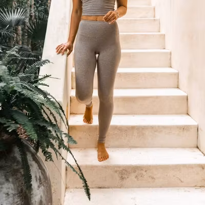 Yogaleggings High Rise Silver Lining - Mandala