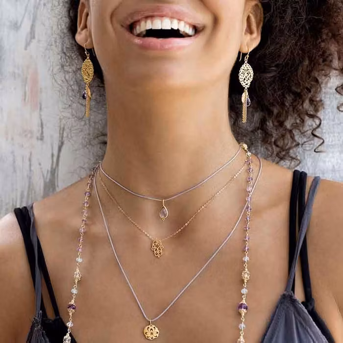Halsband You are held Gold - Ananda Soul