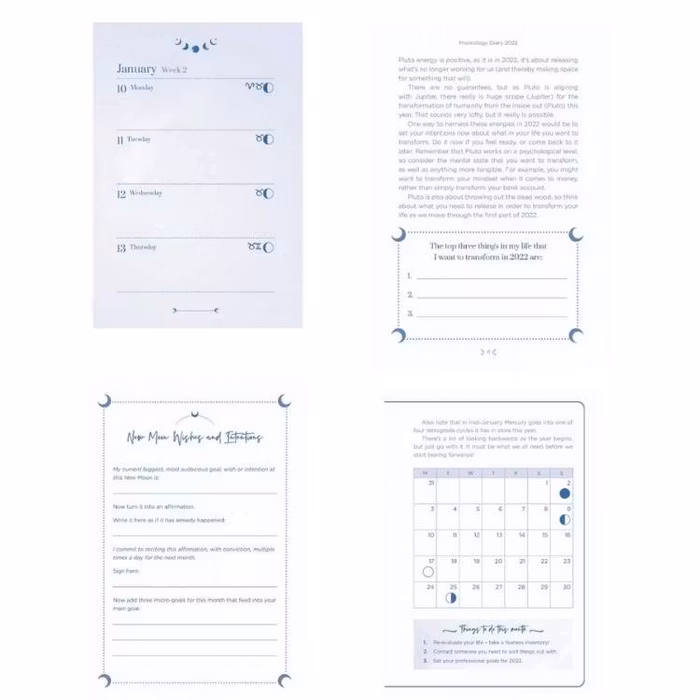 Kalender 2022 Moonology Diary - Yasmin Boland
