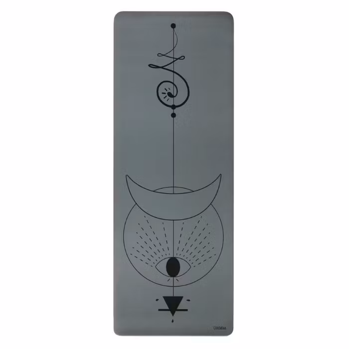 Yogamatta Wisdom Dark Grey Instant Strong Grip 5 mm - OHMat