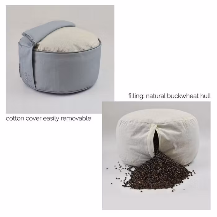 Meditationskudde Mantra Warm Grey - Love Generation
