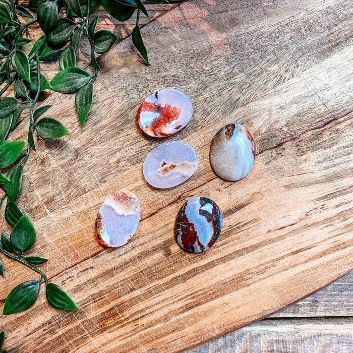 Fancy Jaspis Worry stone