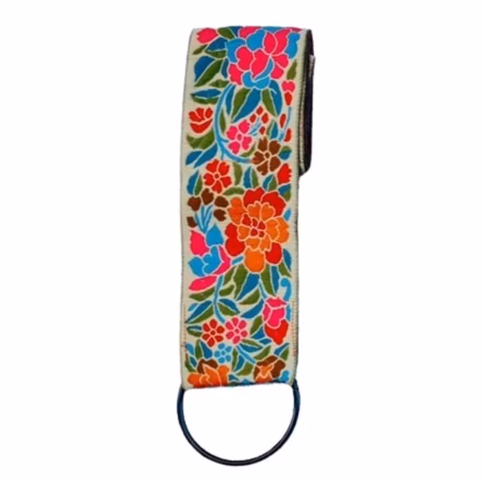 Bärrem/Yogabälte ''Orange Flower'' - Tøyenstæsj