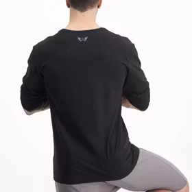 Långärmad T-shirt Rudra Black - Renegade Guru Långärmad T-shirt Rudra Black - Renegade Guru