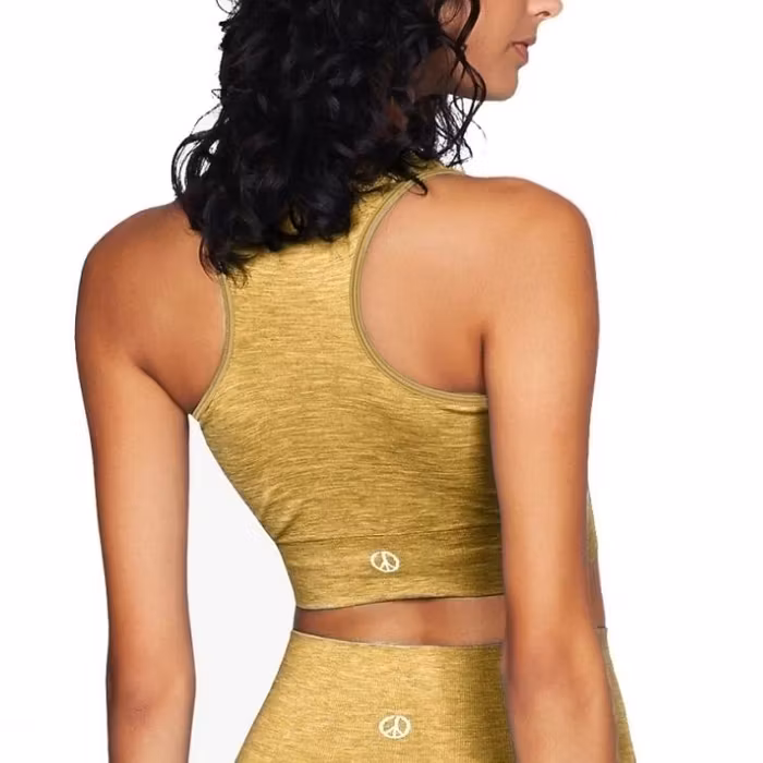 Seamless Crop Top Dandelion - Moonchild Yogawear