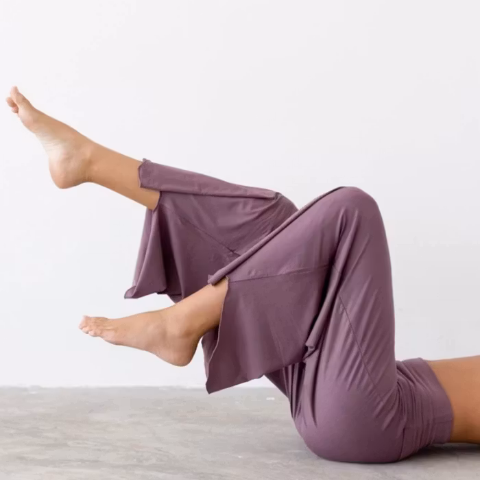 Yogabyxor Layla Flares Aubergine - Indigo Luna