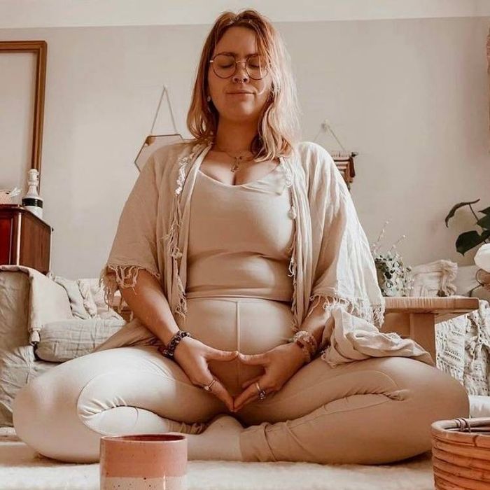 Yogatopp Ananda top Gardenia- Indigo Luna