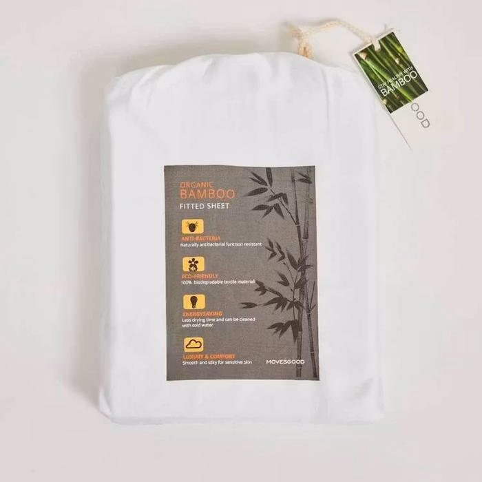 Bambu Lakan 90 x 200 WHITE - Movesgood